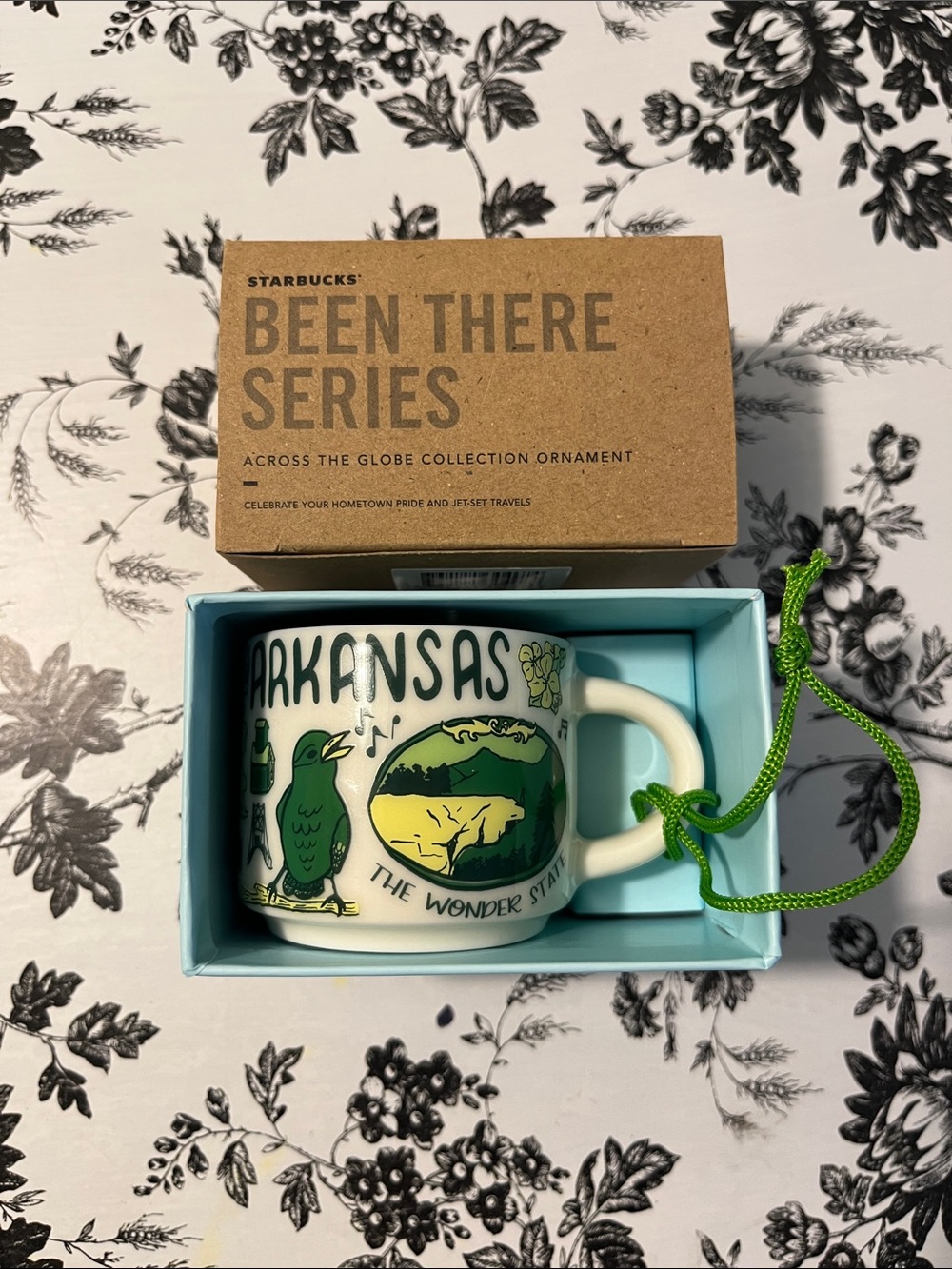 Starbucks Been There Series Arkansas 2 oz. mug NIB